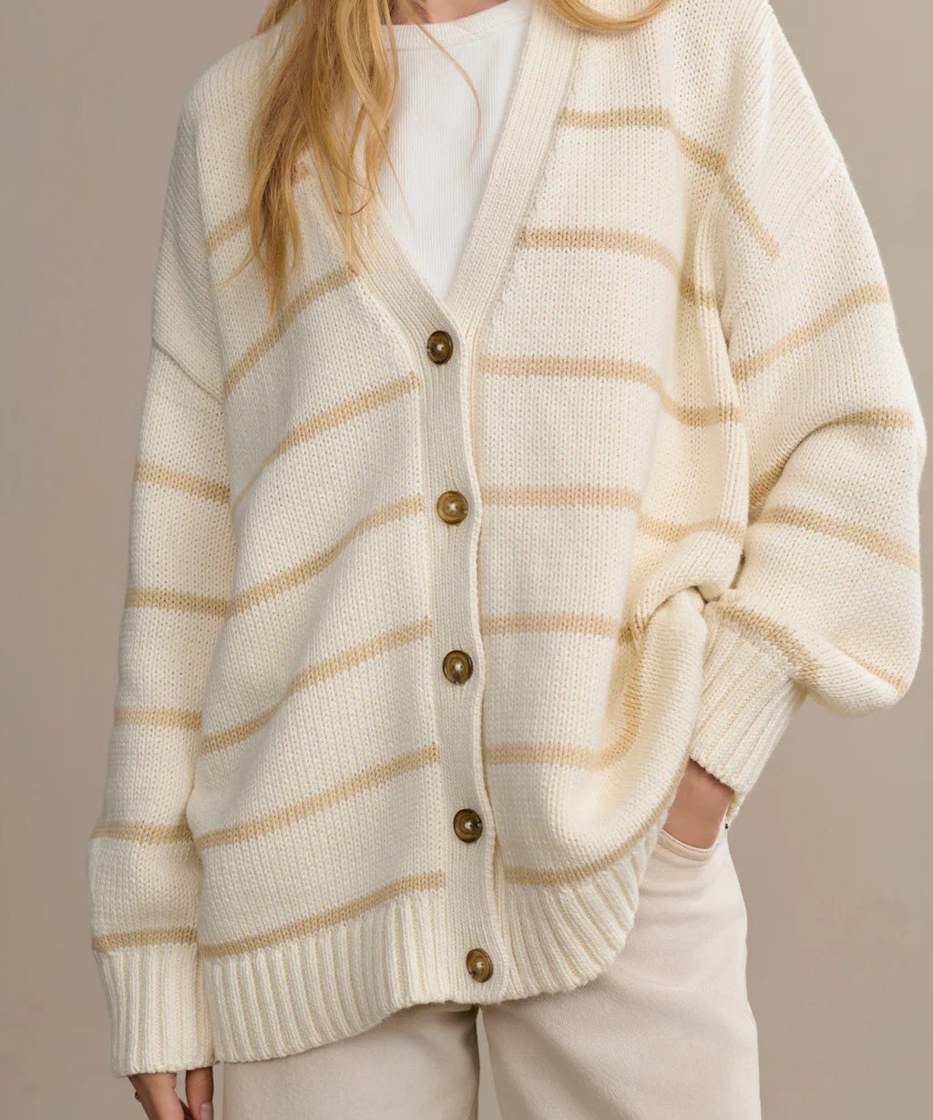 Loose V-Neck Knit Sweater