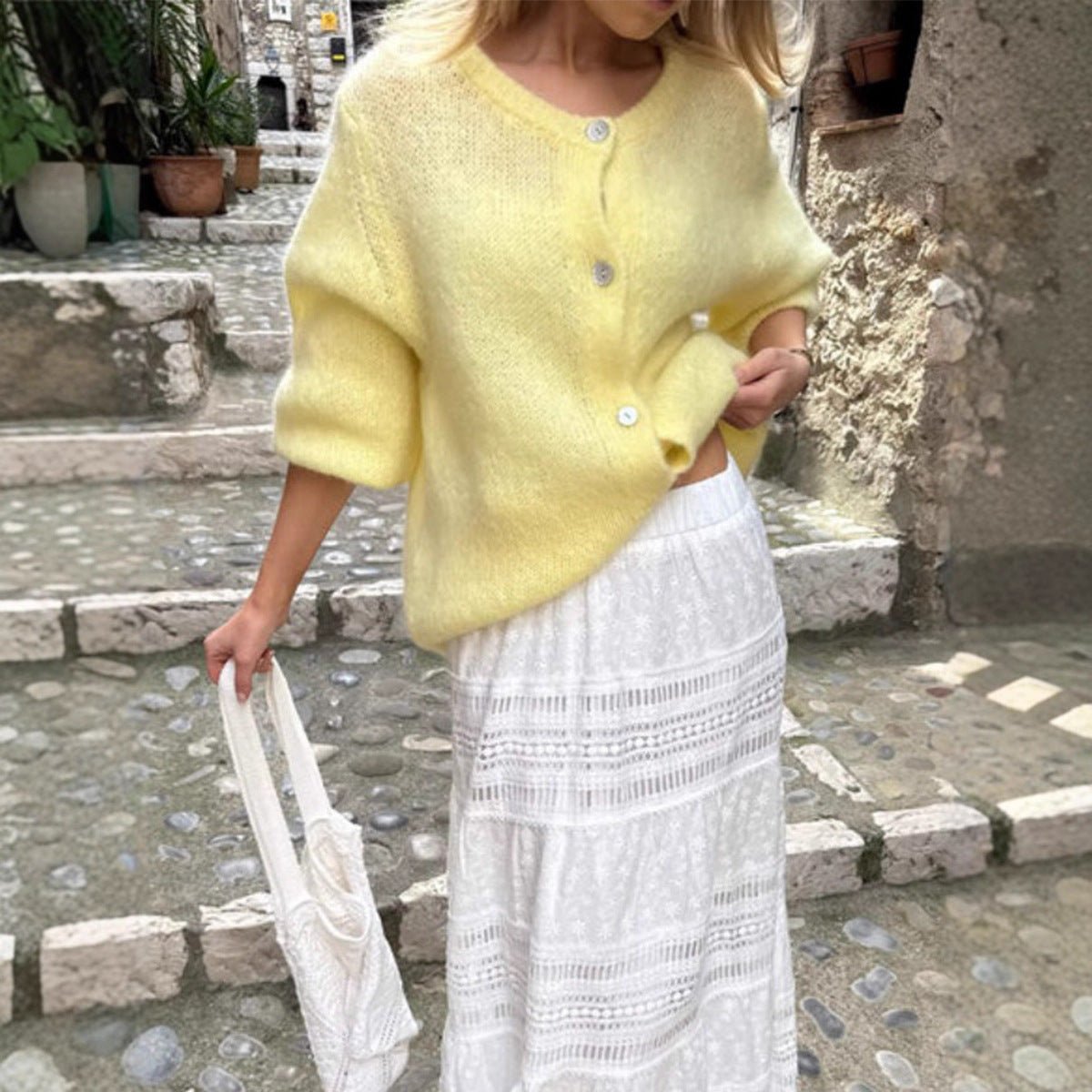 Soft Pastel Knit Sweater