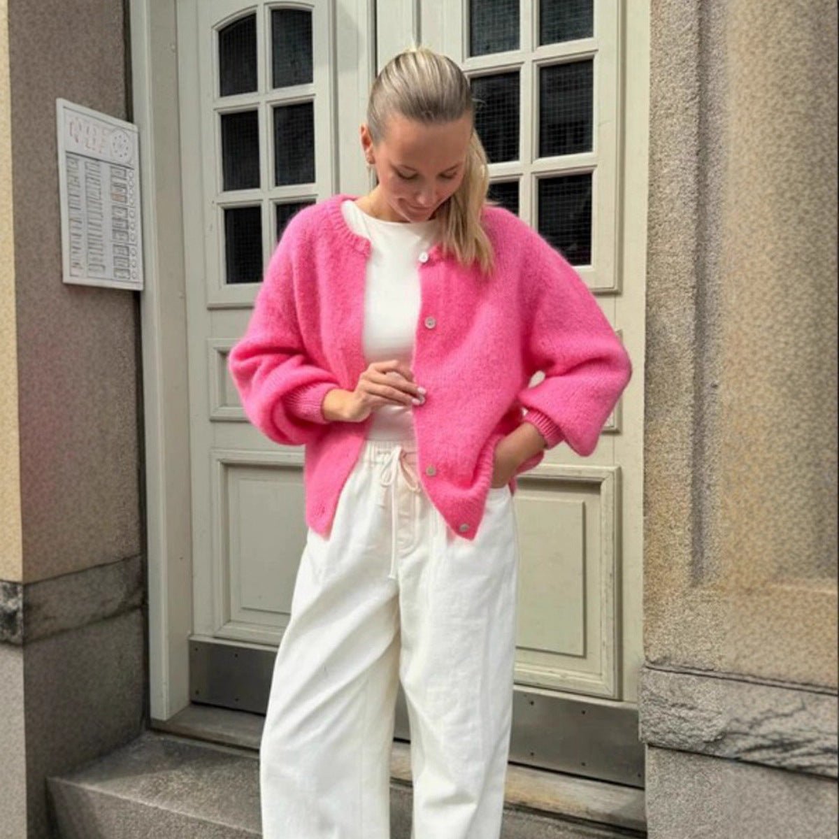 Soft Pastel Knit Sweater