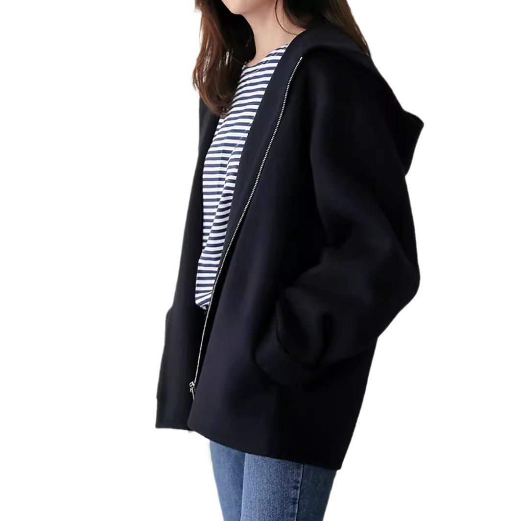 Japanese Hooded Zip Jacket