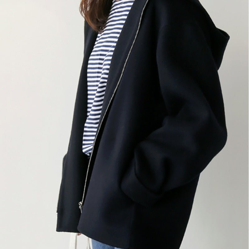 Japanese Hooded Zip Jacket