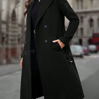 Lapel DB Woolen Coat