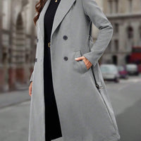 Lapel DB Woolen Coat
