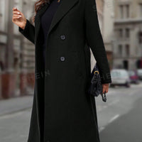 Lapel DB Woolen Coat