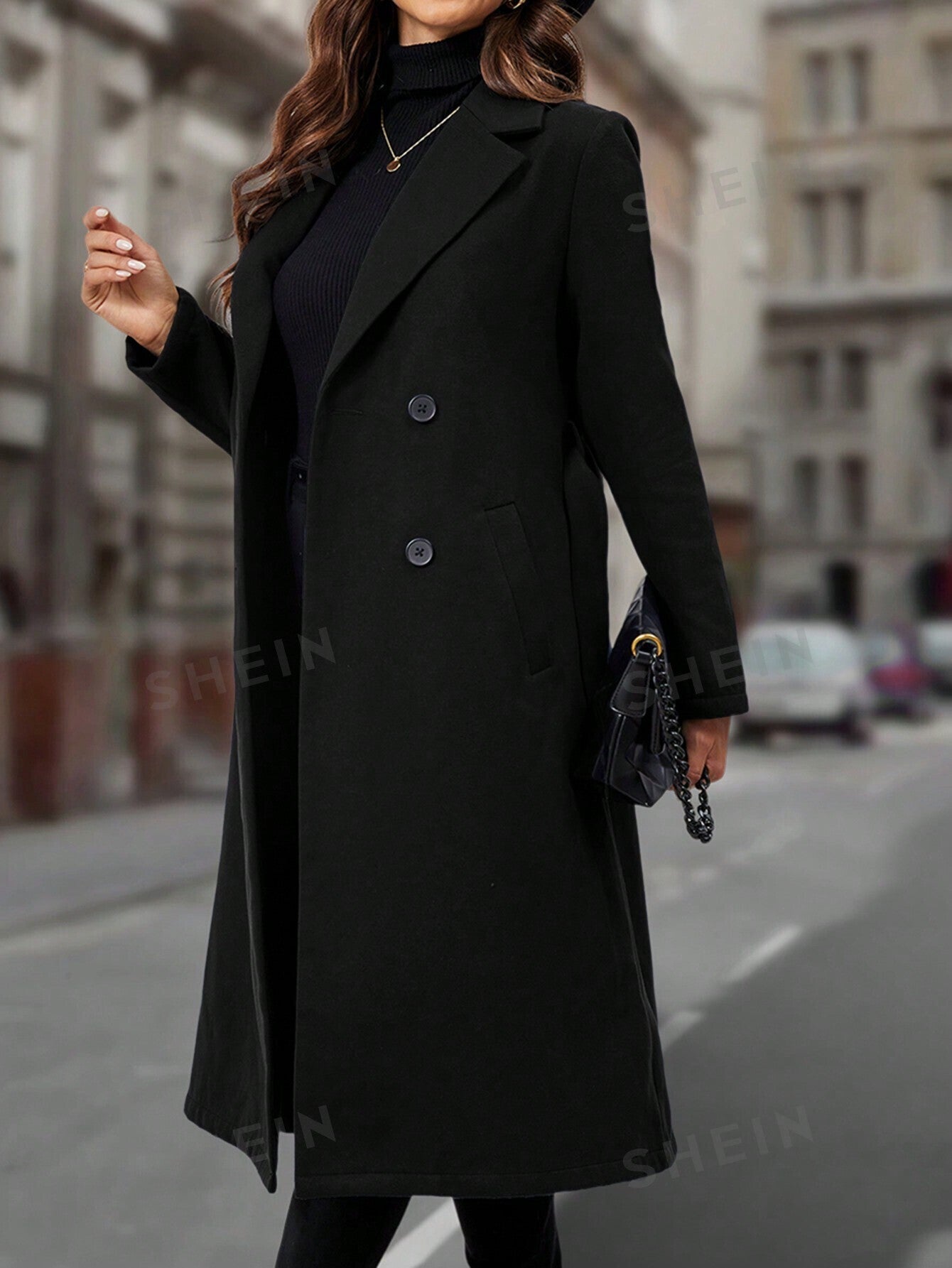 Lapel DB Woolen Coat