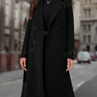 Lapel DB Woolen Coat