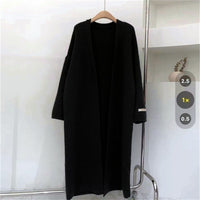 V-Neck Lazy Fit Sweater Coat