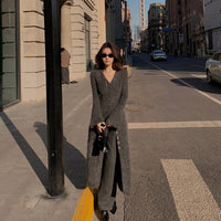 Urban Commuter Style Knitwear Coat