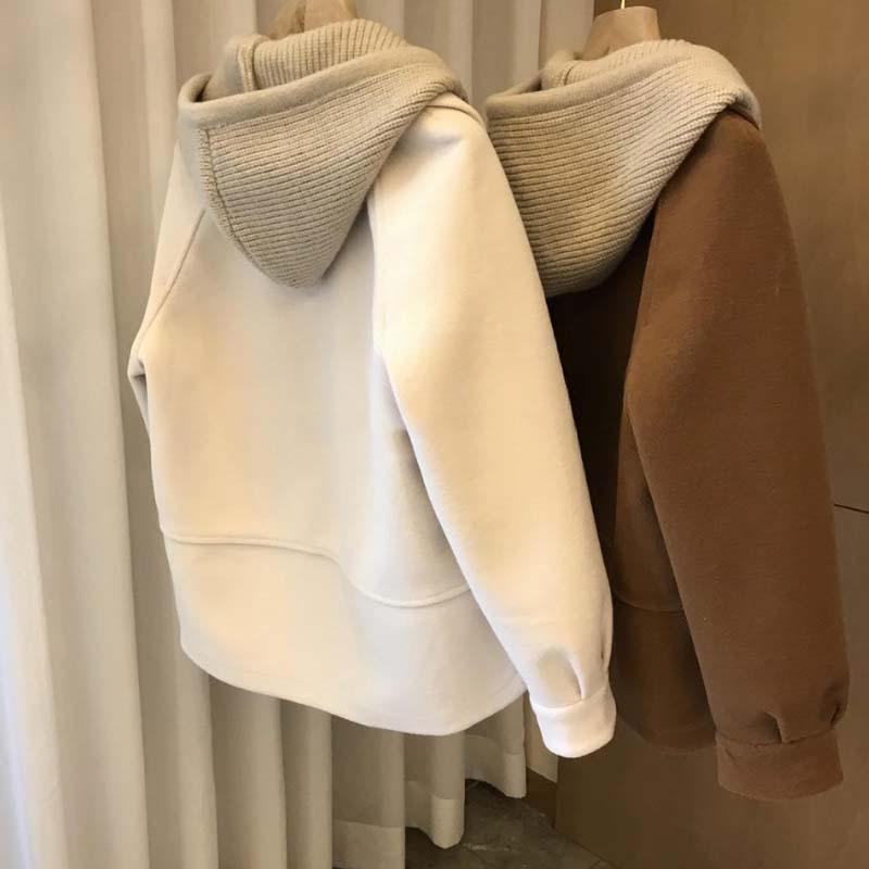 Thick Korean Polo Wool Jacket