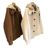 Thick Korean Polo Wool Jacket