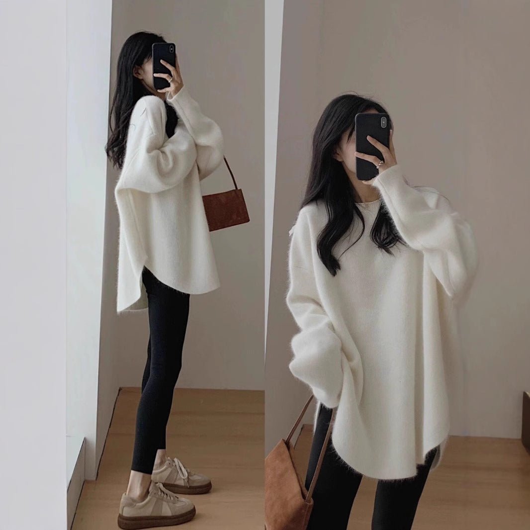 Loose Casual Knit Pullover