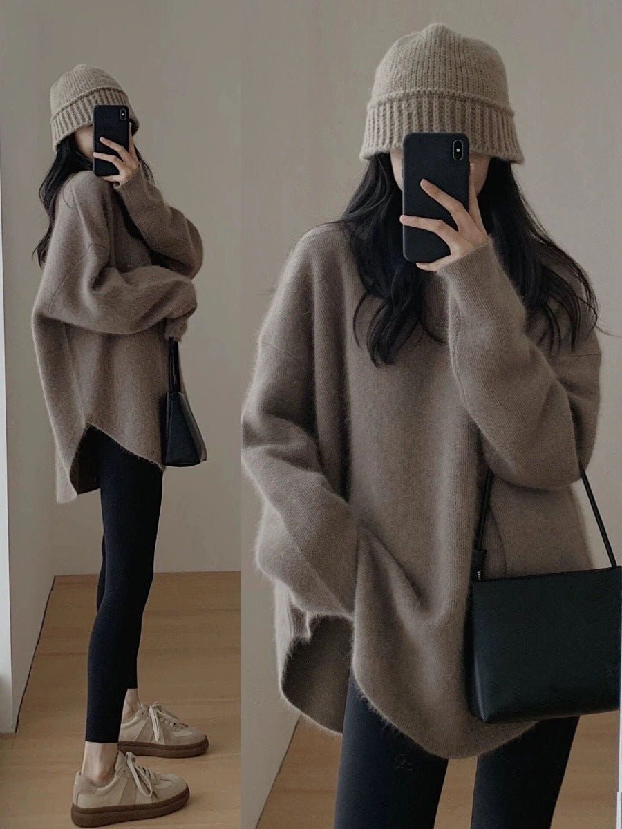 Loose Casual Knit Pullover