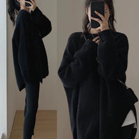 Loose Casual Knit Pullover