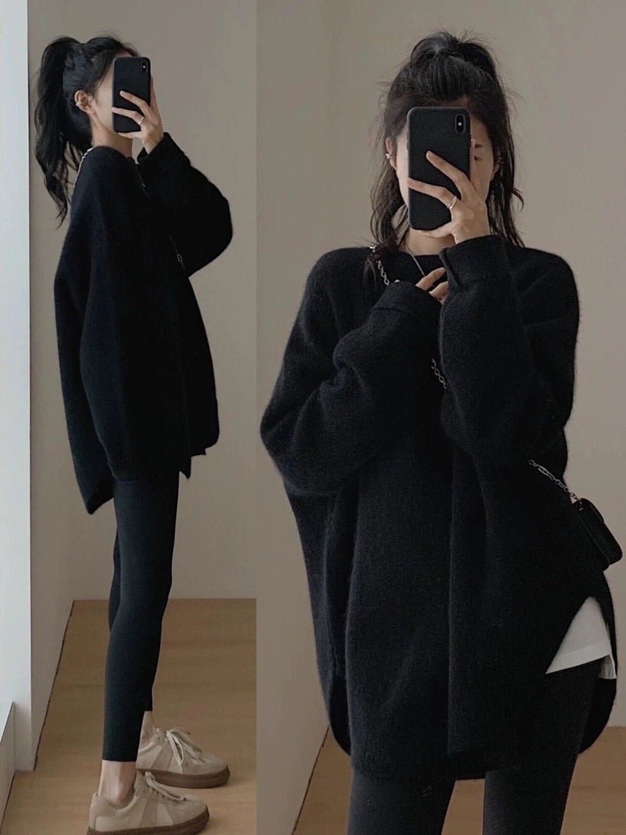 Loose Casual Knit Pullover