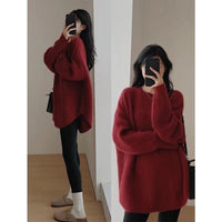 Loose Casual Knit Pullover