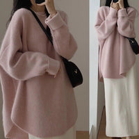 Loose Casual Knit Pullover