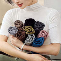 Japanese Korean Style Soft Stretch Tee for Spring 2025