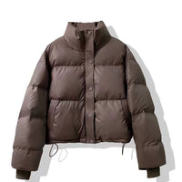 Short Faux Fur Turtleneck