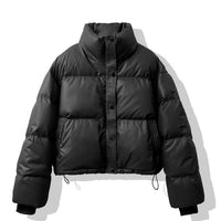 Short Faux Fur Turtleneck