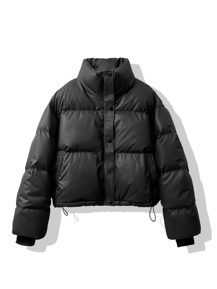 Short Faux Fur Turtleneck