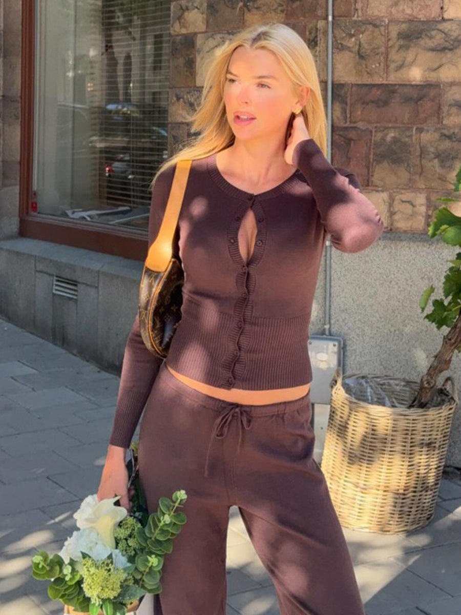 Lightweight Viscose Knit Sweater