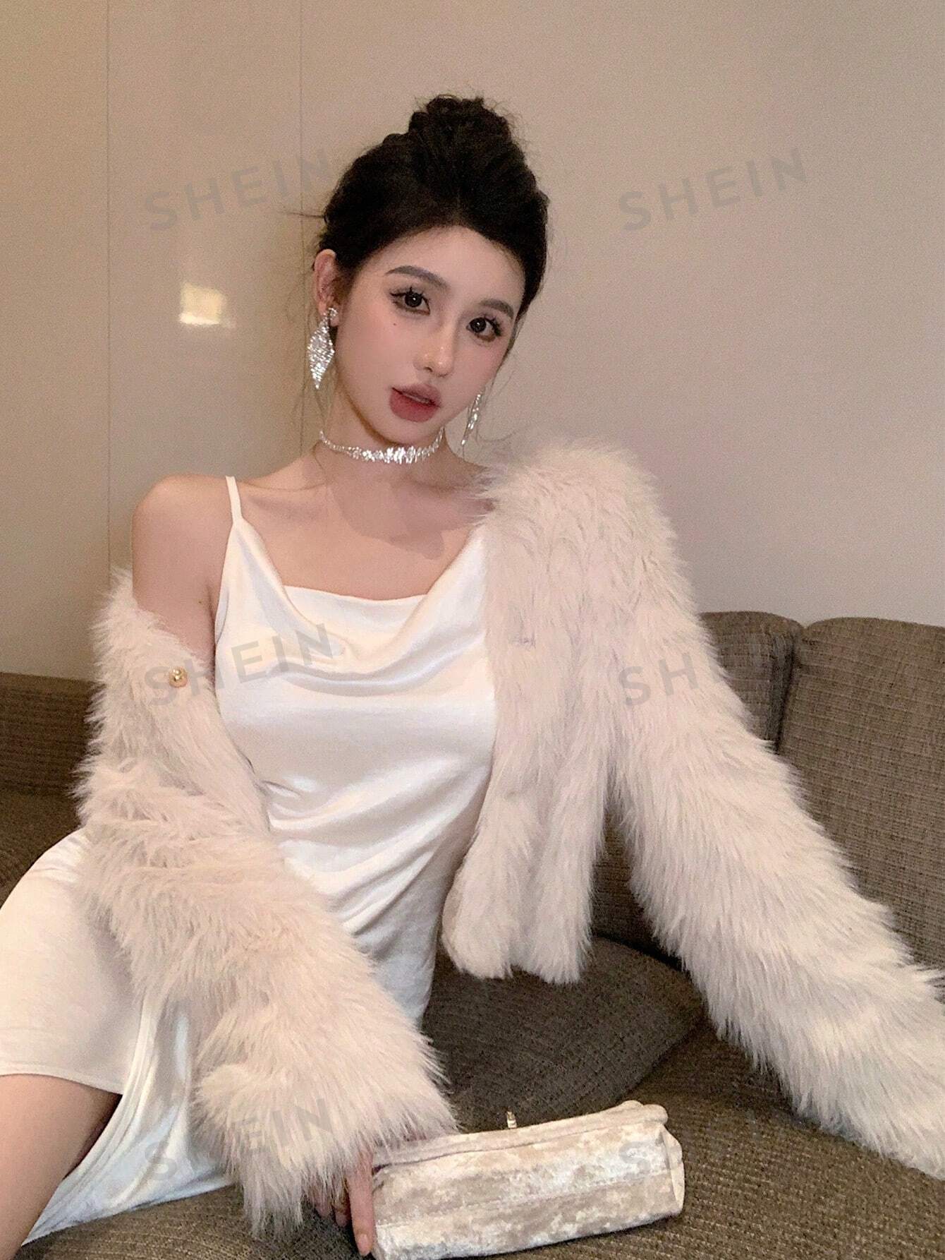 Fleece Short Elegant Jacket