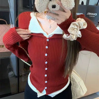 Solid V-Neck Commuter Cardigan