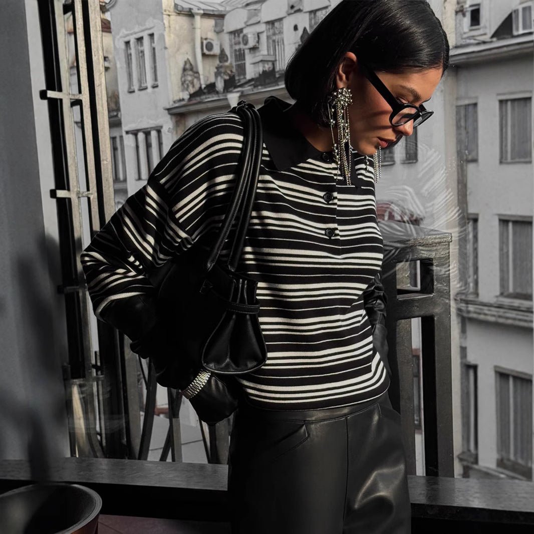 Loose Fit Casual Knit Top