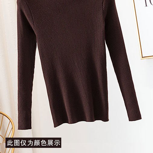 Slim V-Neck Core-Spun Pullover