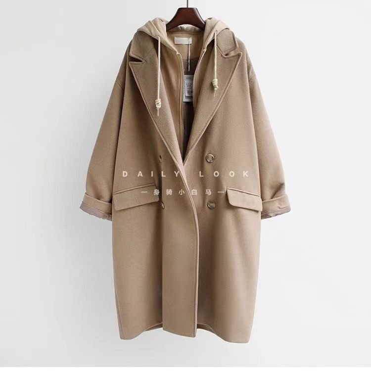 Loose DB Wool-Blend Coat
