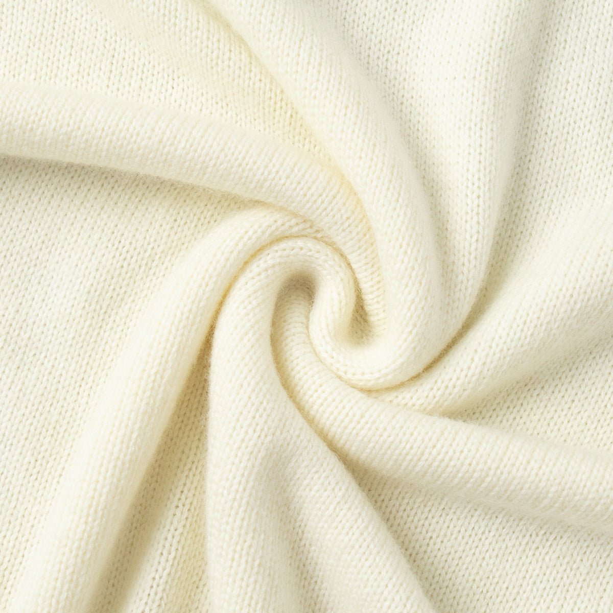 Loose Wool Blend Knit Pullover