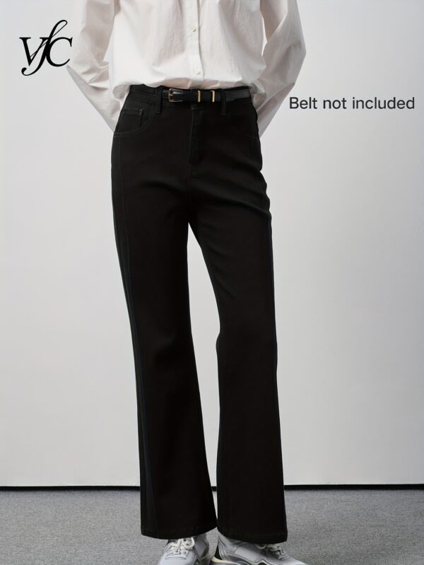 High-Waist Flare Jeans