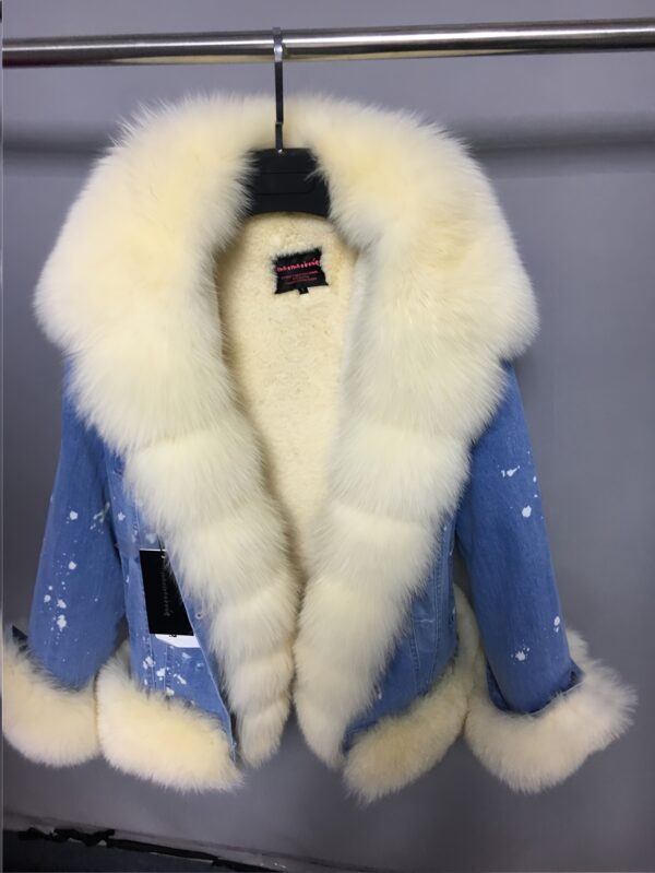 Winter Jacket - Elegant Coat with Button Front Closure