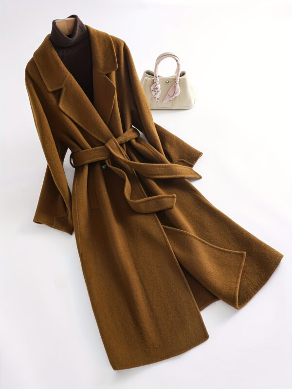Simple Elegant Caramel Luxury Wool